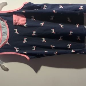 Kids Unicorn Tank Top Shirt